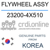 [ORIGINAL] FLYWHEEL ASSY 23200-4X510 232004X510 23200 4X510