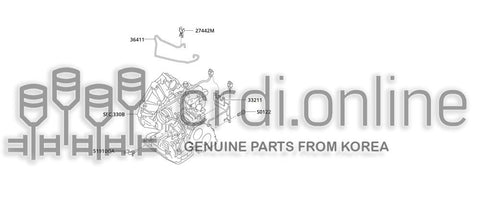 HOSE-BREATHER 36411-51020 3641151020 36411 51020