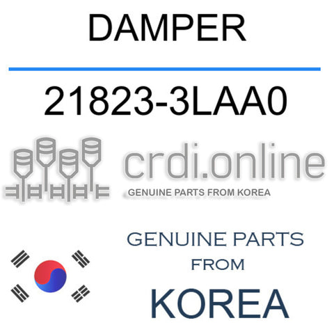 DAMPER [ORIGINAL] 21823-3LAA0 218233LAA0 21823 3LAA0