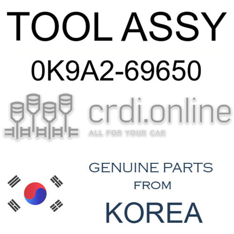 TOOL ASSY [ORIGINAL] 0K9A2-69650 0K9A269650 0K9A2 69650