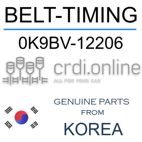 BELT-TIMING 0K9BV-12206 0K9BV12206 0K9BV 12206