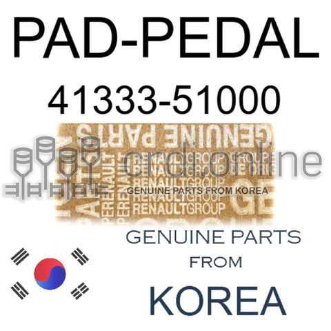 PAD-PEDAL [ORIGINAL] 41333-51000 4133351000 41333 51000