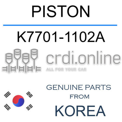 PISTON [ORIGINAL] K7701-1102A K77011102A K7701 1102A