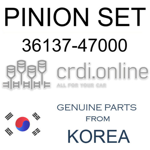 PINION SET [ORIGINAL] 36137-47000 3613747000 36137 47000