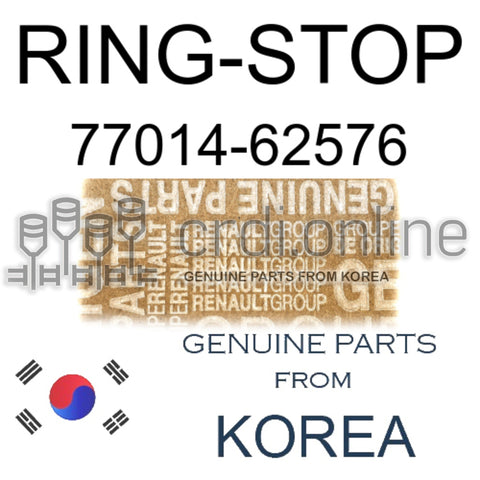 RING-STOP [ORIGINAL] 77014-62576 7701462576 77014 62576