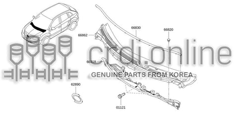 EMBLEM-FRONT 62890-JY10A 62890JY10A 62890 JY10A