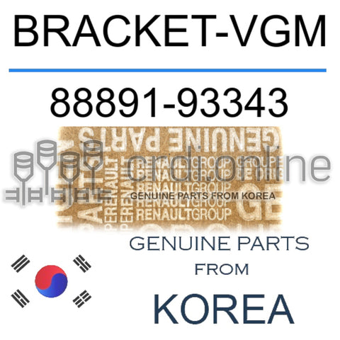 BRACKET-VGM [ORIGINAL] 88891-93343 8889193343 88891 93343