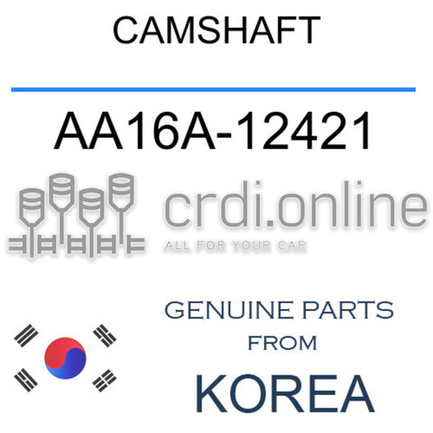 CAMSHAFT [ORIGINAL] AA16A-12421 AA16A12421 AA16A 12421