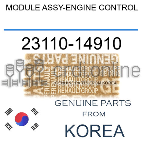MODULE ASSY-ENGINE CONTROL [ORIGINAL] 23110-14910 2311014910 23110 14910