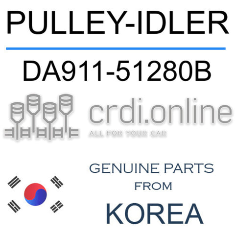 PULLEY-IDLER [ORIGINAL] DA911-51280B DA91151280B DA911 51280B