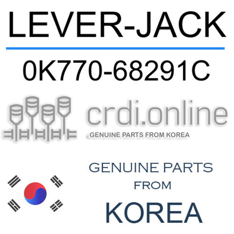 LEVER-JACK 0K770-68291C 0K77068291C 0K770 68291C