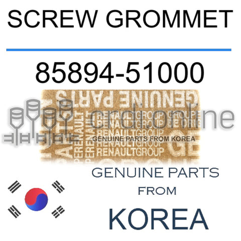 SCREW GROMMET [ORIGINAL] 85894-51000 8589451000 85894 51000
