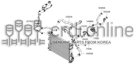 PIPE-RAD OUTLET 21501-5121R 215015121R 21501 5121R
