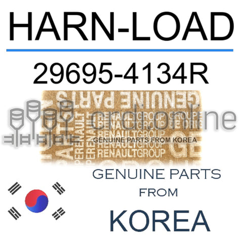 HARN-LOAD [ORIGINAL] 29695-4134R 296954134R 29695 4134R