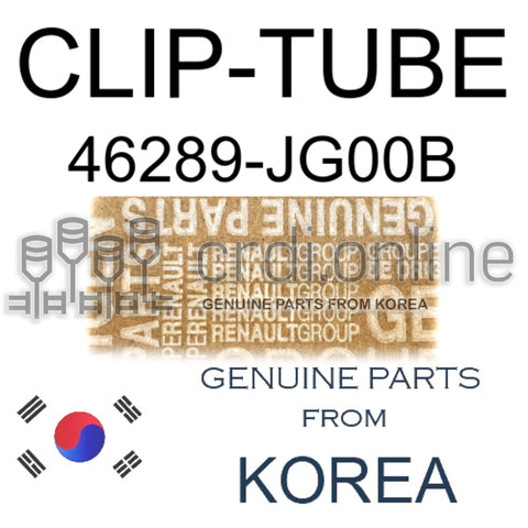 CLIP-TUBE [ORIGINAL] 46289-JG00B 46289JG00B 46289 JG00B