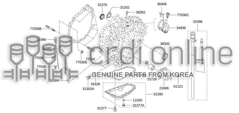 GAUGE ASSY-OIL LEVEL 82009-55897 8200955897 82009 55897