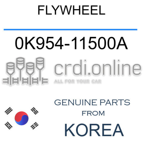 FLYWHEEL [ORIGINAL] 0K954-11500A 0K95411500A 0K954 11500A
