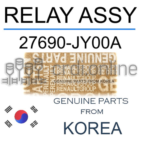 RELAY ASSY [ORIGINAL] 27690-JY00A 27690JY00A 27690 JY00A