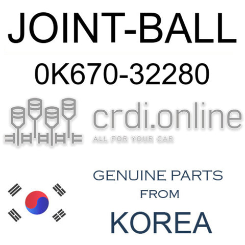 JOINT-BALL [ORIGINAL] 0K670-32280 0K67032280 0K670 32280