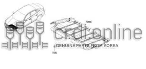 COVER-UNDER ENGINE 75890-6215R 758906215R 75890 6215R
