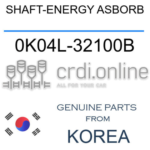 SHAFT-ENERGY ASBORB [ORIGINAL] 0K04L-32100B 0K04L32100B 0K04L 32100B