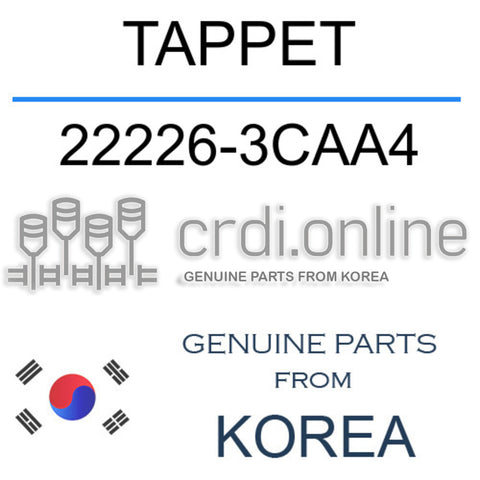 TAPPET [ORIGINAL] 22226-3CAA4 222263CAA4 22226 3CAA4