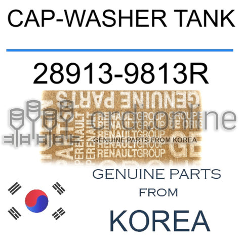 CAP-WASHER TANK [ORIGINAL] 28913-9813R 289139813R 28913 9813R