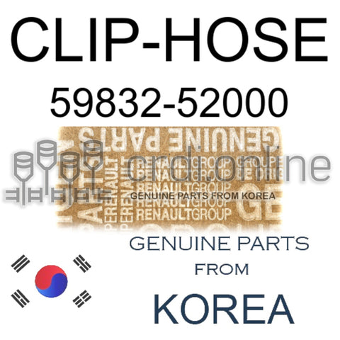 CLIP-HOSE [ORIGINAL] 59832-52000 5983252000 59832 52000