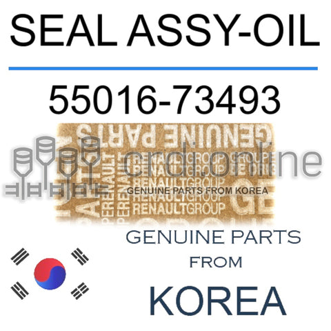 SEAL ASSY-OIL [ORIGINAL] 55016-73493 5501673493 55016 73493
