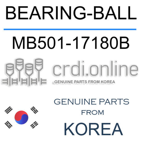 BEARING-BALL MB501-17180B MB50117180B MB501 17180B