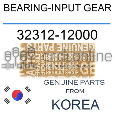 BEARING-INPUT GEAR [ORIGINAL] 32312-12000 3231212000 32312 12000