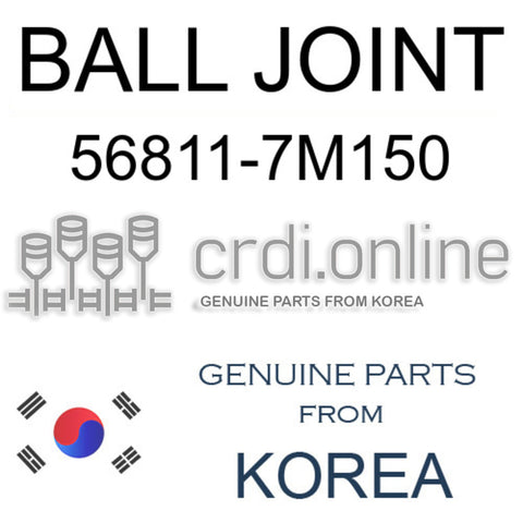 BALL JOINT [ORIGINAL] 56811-7M150 568117M150 56811 7M150