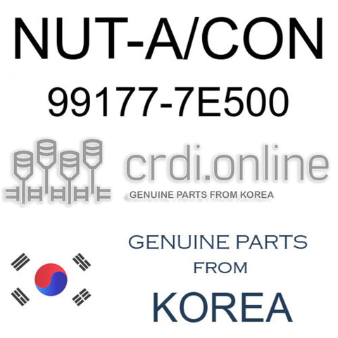 NUT-A/CON [ORIGINAL] 99177-7E500 991777E500 99177 7E500
