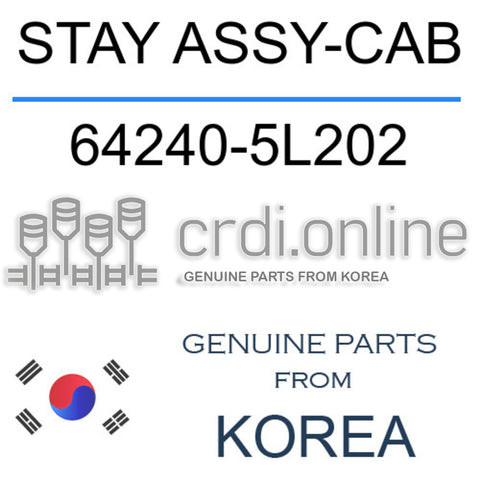 STAY ASSY-CAB [ORIGINAL] 64240-5L202 642405L202 64240 5L202