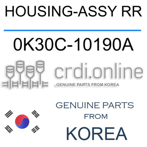 HOUSING-ASSY RR [ORIGINAL] 0K30C-10190A 0K30C10190A 0K30C 10190A