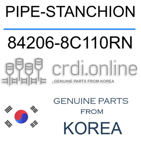 PIPE-STANCHION [ORIGINAL] 84206-8C110RN 842068C110RN 84206 8C110RN