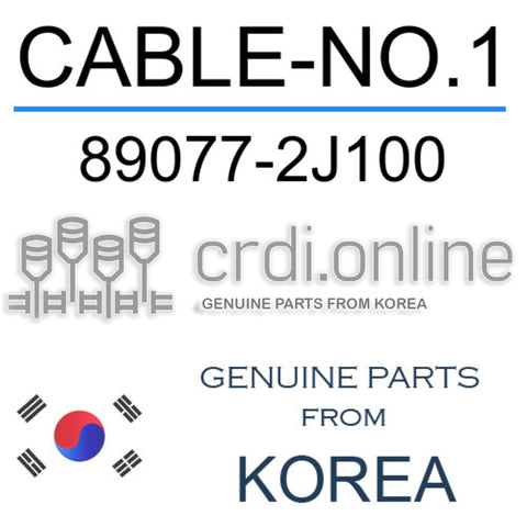 CABLE-NO.1 89077-2J100 890772J100 89077 2J100