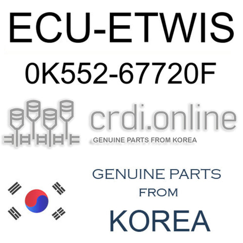 ECU-ETWIS [ORIGINAL] 0K552-67720F 0K55267720F 0K552 67720F