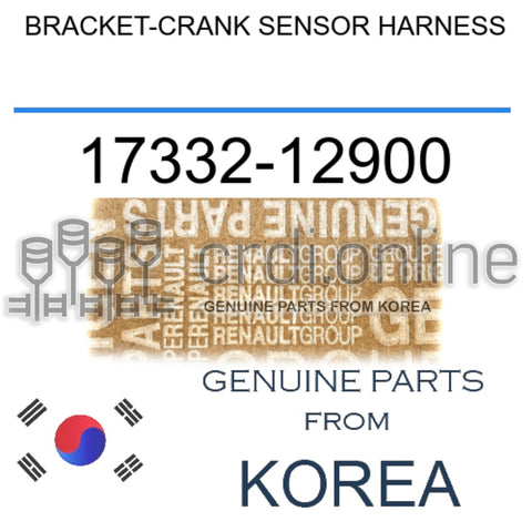 BRACKET-CRANK SENSOR HARNESS [ORIGINAL] 17332-12900 1733212900 17332 12900