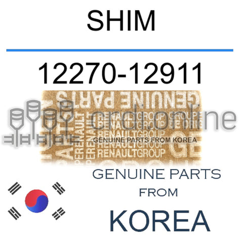 SHIM [ORIGINAL] 12270-12911 1227012911 12270 12911