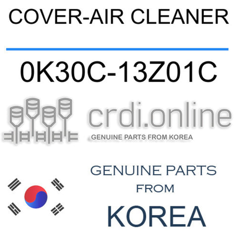 COVER-AIR CLEANER [ORIGINAL] 0K30C-13Z01C 0K30C13Z01C 0K30C 13Z01C