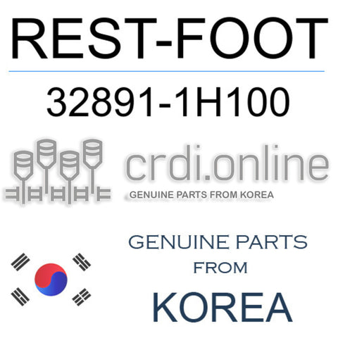 REST-FOOT [ORIGINAL] 32891-1H100 328911H100 32891 1H100