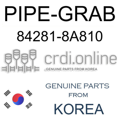 PIPE-GRAB [ORIGINAL] 84281-8A810 842818A810 84281 8A810