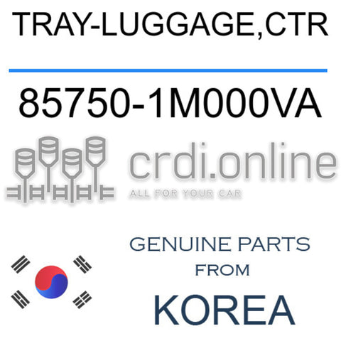 TRAY-LUGGAGE,CTR [ORIGINAL] 85750-1M000VA 857501M000VA 85750 1M000VA