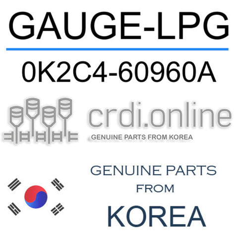 GAUGE-LPG [ORIGINAL] 0K2C4-60960A 0K2C460960A 0K2C4 60960A