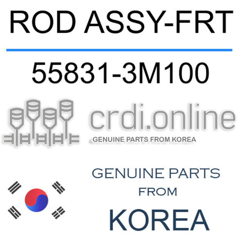 ROD ASSY-FRT [ORIGINAL] 55831-3M100 558313M100 55831 3M100