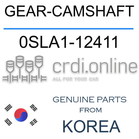 GEAR-CAMSHAFT [ORIGINAL] 0SLA1-12411 0SLA112411 0SLA1 12411