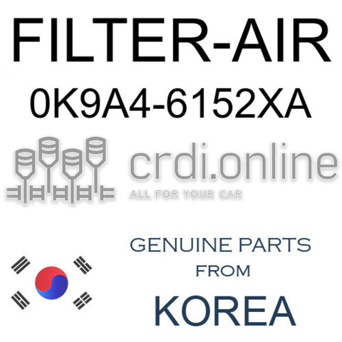 FILTER-AIR [ORIGINAL] 0K9A4-6152XA 0K9A46152XA 0K9A4 6152XA