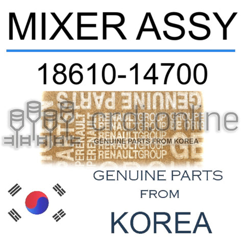 MIXER ASSY [ORIGINAL] 18610-14700 1861014700 18610 14700