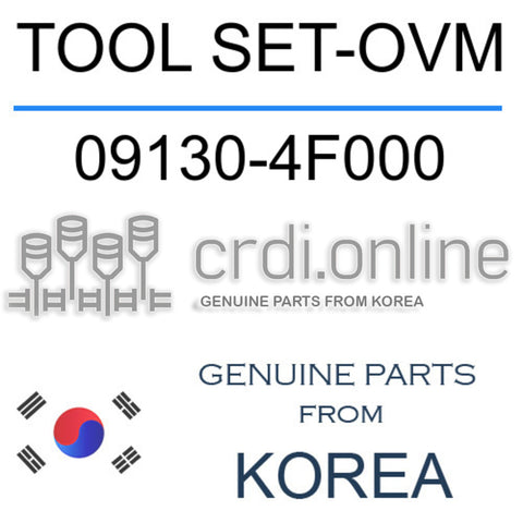 TOOL SET-OVM 09130-4F000 091304F000 09130 4F000